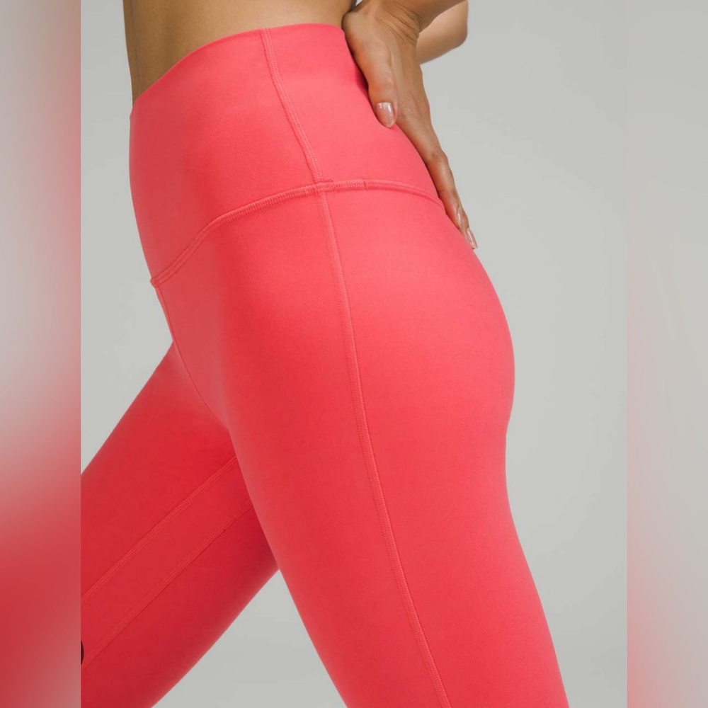 Lululemon Align Leggings: Raspberry Cream Size 2- 28 inch